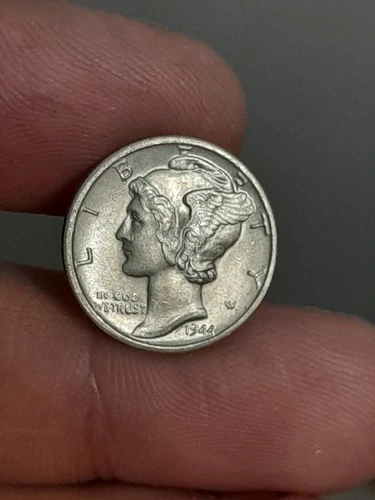 1944-D Mercury Dime Uncirculated #4
