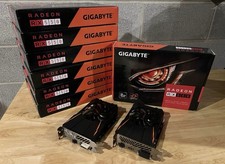 NEW IN PACKAGE GIGABYTE Radeon RX 550 2GB GDDR5 Graphics Card 90mm Fan