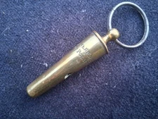 Rare Antique Liverpool City Police Brass Whistle c1900