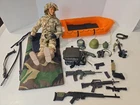 VTG G.I. Joe 35th Anniversary Action Figure Raft Army Weapon Helmet Big Lot