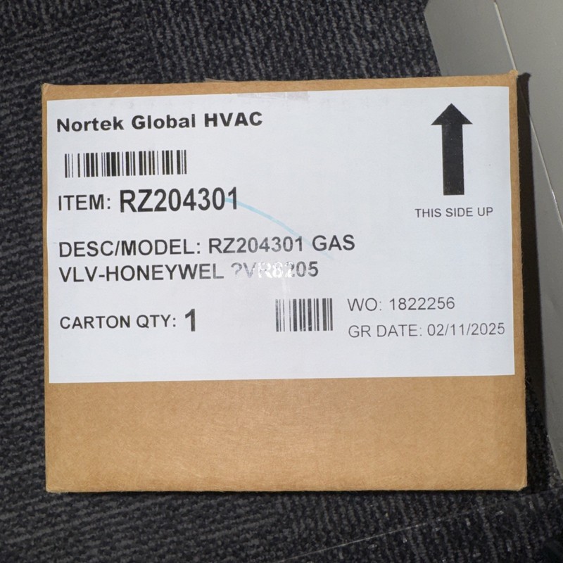 RZ204301 Reznor Gas Valve