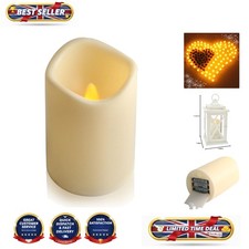Elegant Outdoor Flameless LED Candle with 6-Hour Timer -Safe & Stylish Lighting