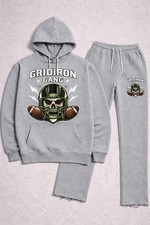 Mens Tracksuit 2 piece printed set Long Sleeve Jacket Hoodie set unisex outfit