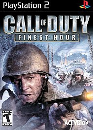 Sony Playstation 2 PS2 Call Of Duty Finest Hour TESTED COMPLETE VERY NICE!