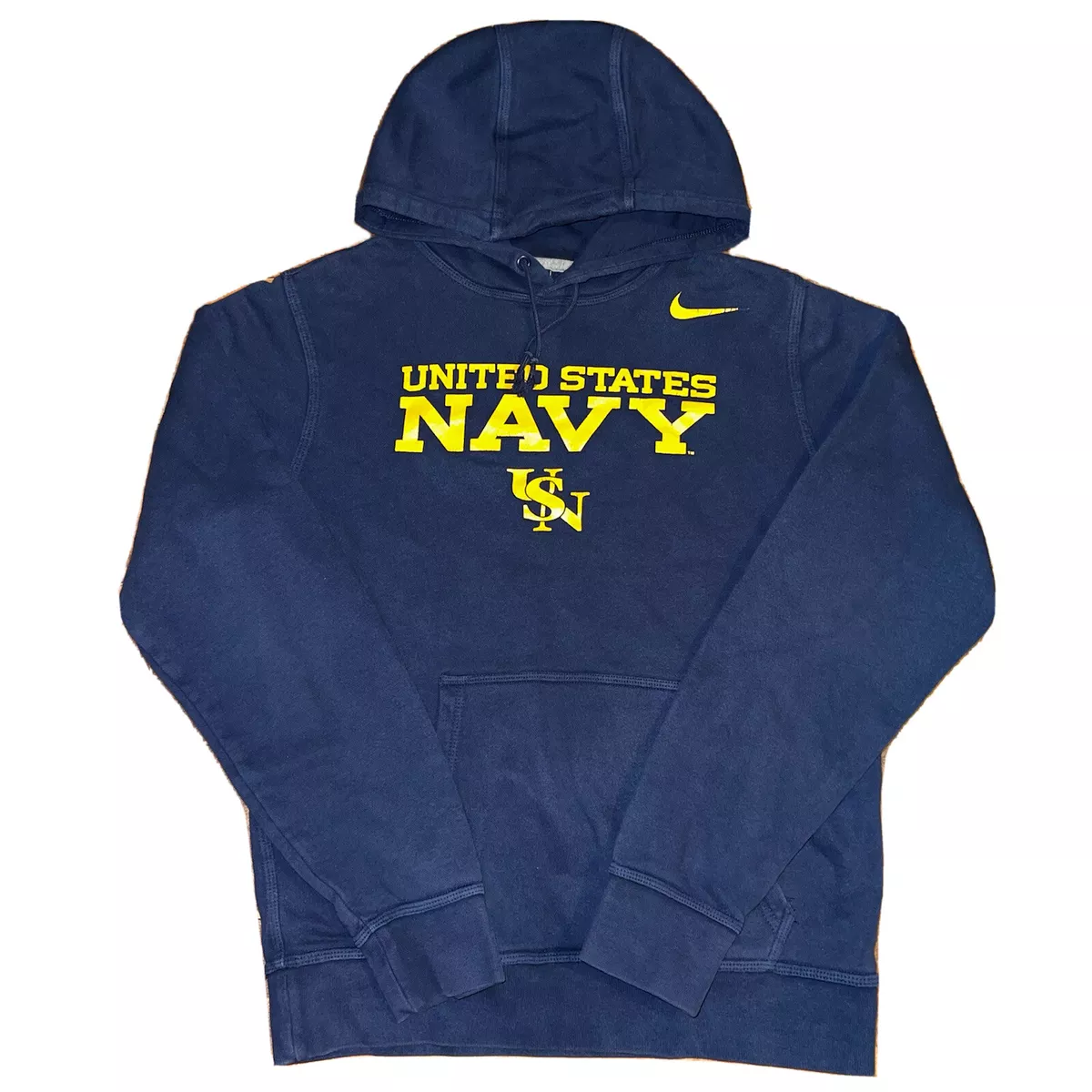 Nike United States Navy USN Sweatshirt Hoodie Size Small RARE