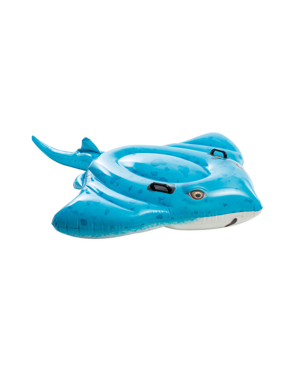 Intex Blue Stingray Inflatable Ride On Swimming Pool Toy Float #57576
