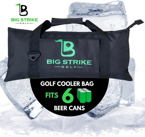 Bolsa refrigeradora de golf Big Strike se adapta a 6 latas, cervezas heladas para bolsa de golf bolsillo lateral - Imagen 3 de 8