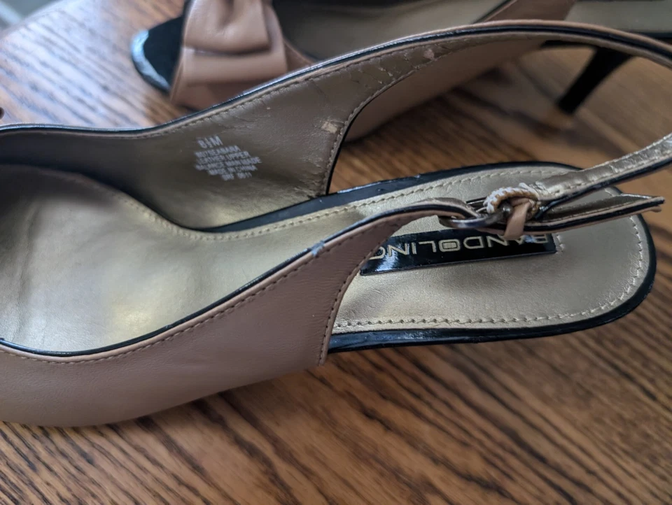 Bandolino Slingback Heels Size 8.5M - Image 3 of 4