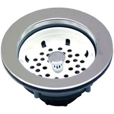 Master Plumber 495-770 MP Sink Strainer, 3-1/2-Inch