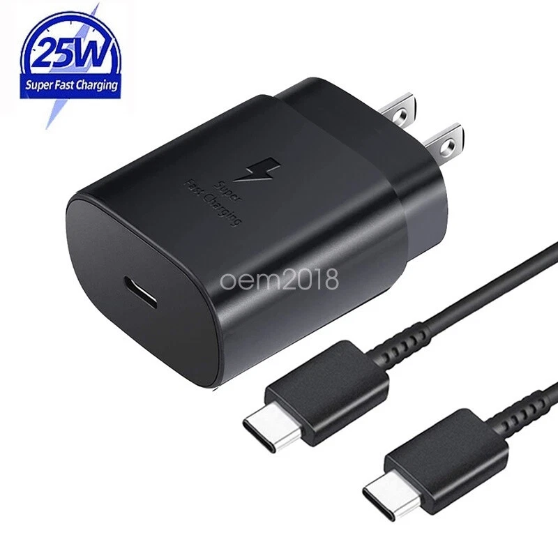 Original Samsung 25W Super Schnell Ladegerät Adapter Galaxy S22 S23 S24 A54 - Bild 2 von 4
