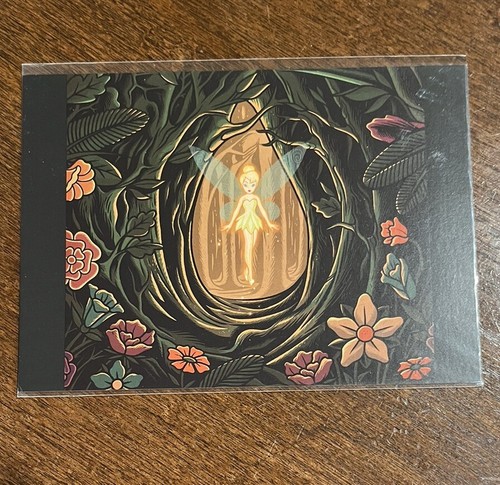 Disney WonderGround Postcard Tinker Bell Dave Quiggle - 第 1/2 張圖片