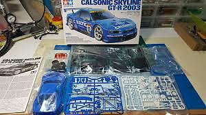 Rare kit Tamiya 1/24 Nissan Calsonic Skyline GT-R 2003 R34 from
