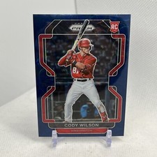 2022 Panini Prizm Dark Blue Scope Prizm /35 Cody Wilson #94