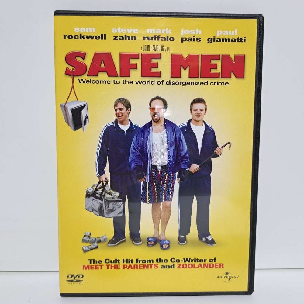 COMEDY GREEK DVD REGION 2 PAL Safe Men 1998 Sam Rockwell, Steve