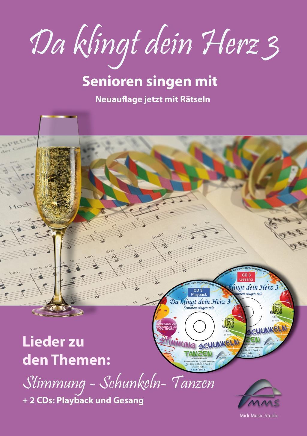Thumbnail - Da Klingt Dein Herz 3 (inkl. 2 Begleit-cds) | Buch | 9783982151748