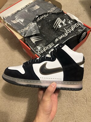 Size 9 - Nike Slam Jam x Dunk High Black/White