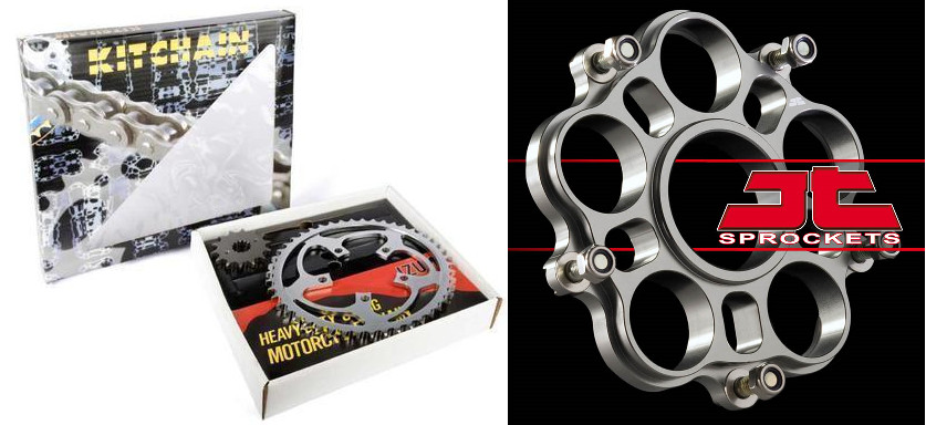 Kit chaîne Ducati Multistrada 1000 S DS pas 525 Z3 haute résistance à joints toriques