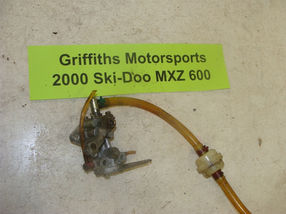 2000 SKI DOO MXZ 600 zx oil injection pump MIKUNI injector inject