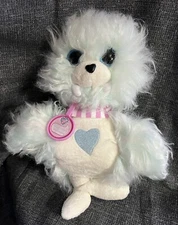 10" Moose Scruff A Luvs Snow Pals Walrus Icy Blue Sparkle Plush With Scarf