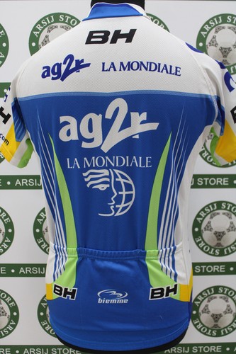 maglia ciclismo AG2R BIEMME TG M D534 bike shirt maillot trikot jersey - Foto 2 di 2
