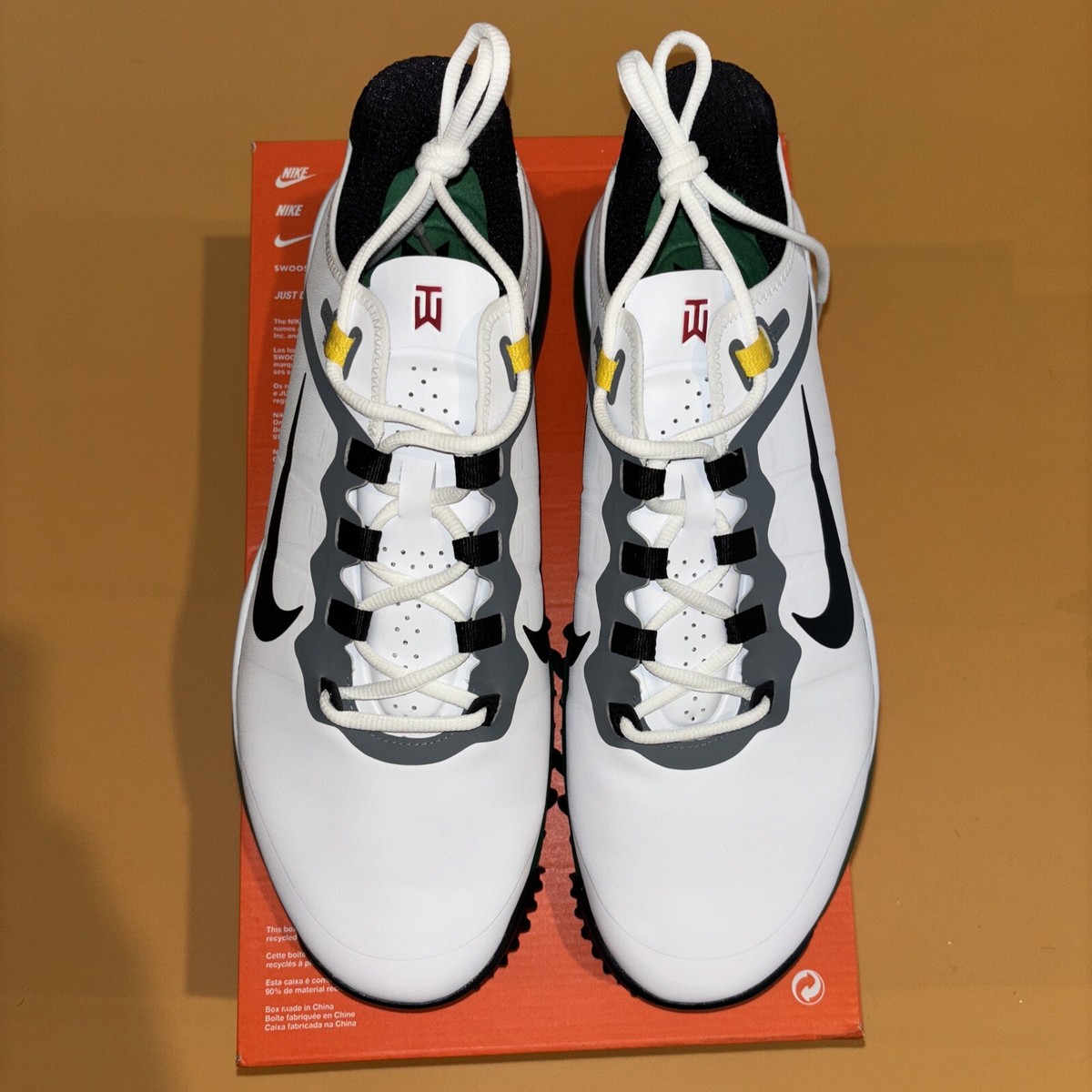 Mens Size 7.5 Nike Tiger Woods '13 Wide Golf Shoes Sneaker Mens Size 7.5 Nike Tiger Woods '13 Wide Golf Shoes Sneaker