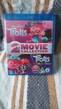 TROLLS: 1 & 2 (BLU-RAY + 3D NEW AND SEALED + TROLLS ORIGINAL CD SOUNDTRACK)