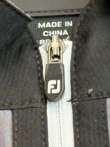 Footjoy FJ Pullover Para Hombres M 1/4 Cremallera Rendimiento Bolsillos Camisa para Vientos - Imagen 6 de 10
