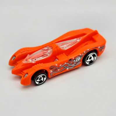 #ad Power Pistons Orange 1994 HOT WHEELS Loose VG $3.25