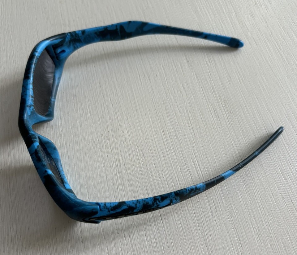 GENUINE VINTAGE OAKLEY FAT CAT SUNGLASSES BLUE CAMO eBay