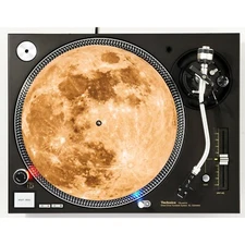 DJ Bright Moon Lunar Slipmat Turntable 12" LP Record Player, DJ Audiophile