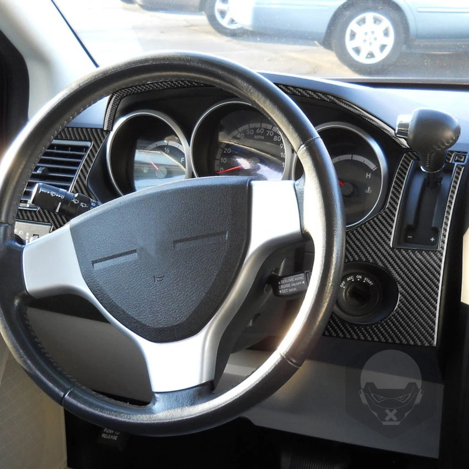 40Pcs For Dodge Caravan 08-10 Real Carbon Fiber Full Interior Kits Trim Covers - Изображение 3 из 4