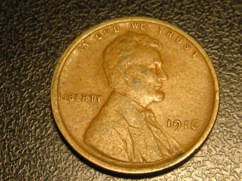 1916-P Lincoln Head Cent XF