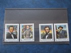 Civil War Presidents Lincoln & Davis and  Generals Grant & Lee US Stamps — photo 2