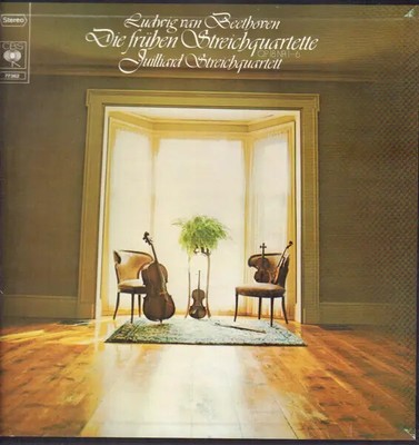LP-BOX Beethoven The Early Quartets Op. 18 Nos. 1-6 HARDCOVER BOX + BOOKLET