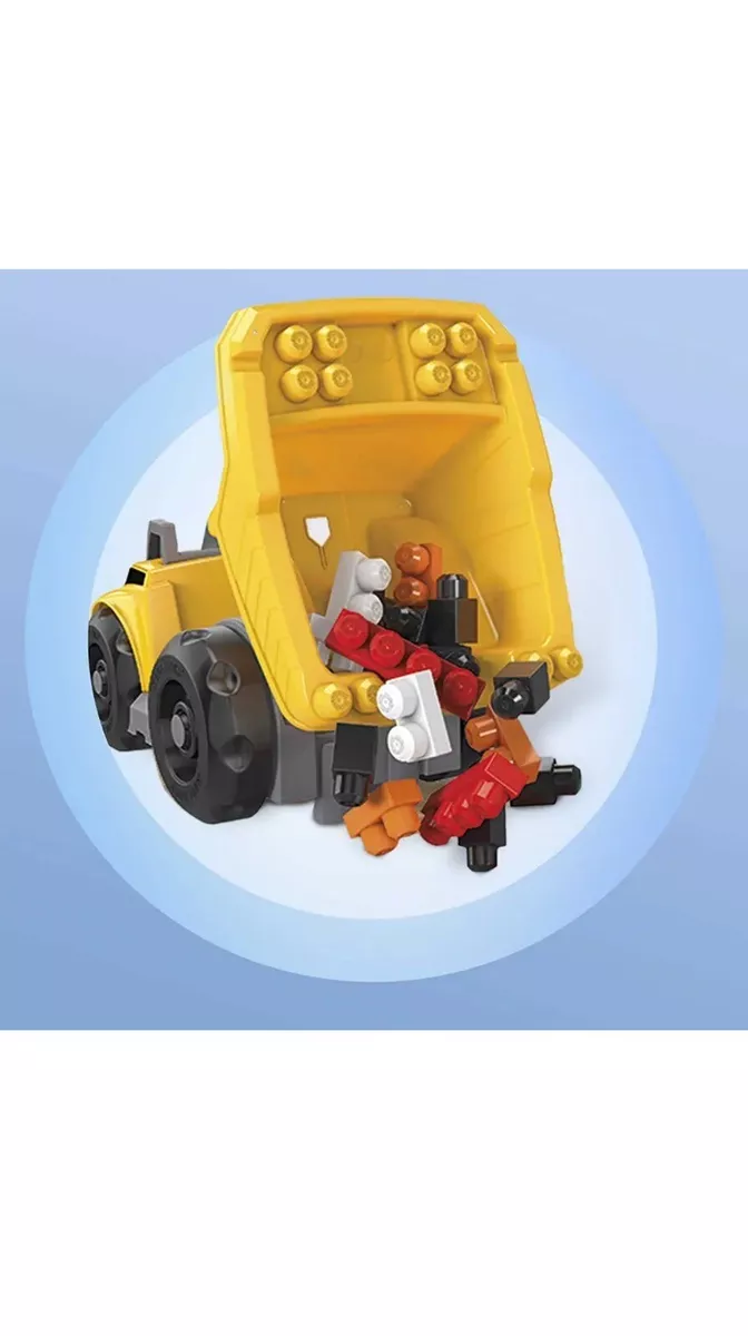 Mega bloks cat large dump truck 2025
