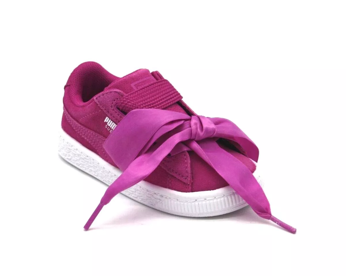 Puma suede heart athluxe sale
