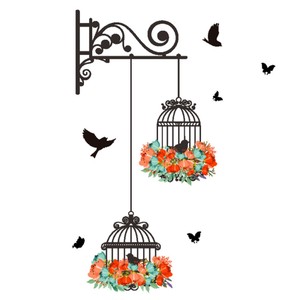bird cage wall decor