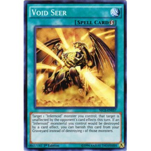 Void Seer - SECE-EN057 - Super Rare - 1st Edition x3 - Near Mint