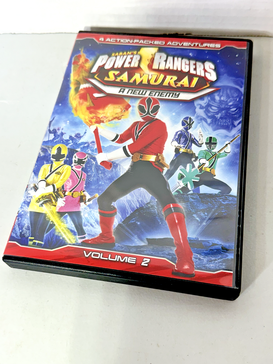 Power Rangers Samurai, Vol. 2: A New Enemy (DVD disc only, 2012 | eBay