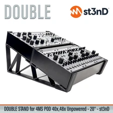 DOUBLE STAND for 4MS POD 40X / 48X (UNPOWERED) - 20°