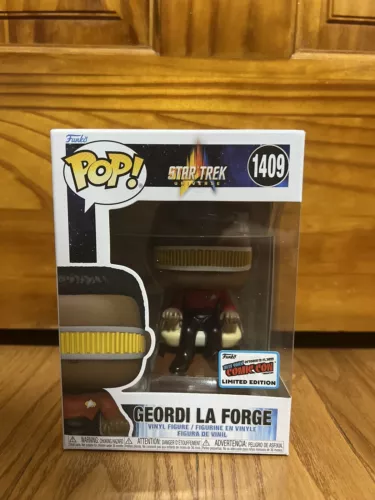 Funko Pop! Geordi La Forge Star Trek Universe NYCC 2023 Official Sticker
