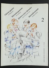 Clarinet Quartets For Beginners No 2 Editio Musica Budapest 2005