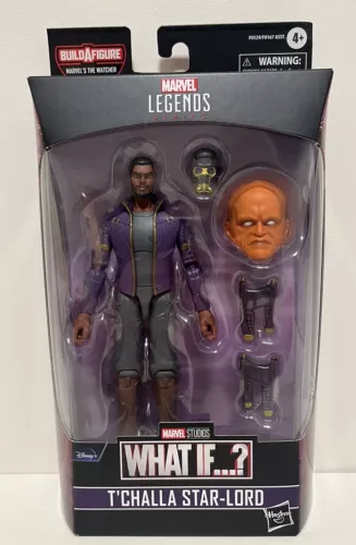 T’CHALLA STAR-LORD Marvel Legends 6" The Watcher BAF Wave NUEVO CIB BLACK PANTHER