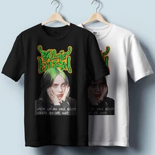 Billie Eilish When We All Fall Asleep T-Shirt – Billie Eilish Graphic | Unisex