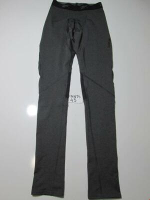 Reebok Mens Size S Compression Legging Gray Play Dry Logo Active Sportwear