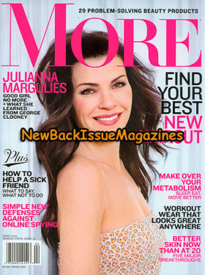 More 4/14,Julianna Margulies,Bellamy Young,April 2014,NEW | eBay
