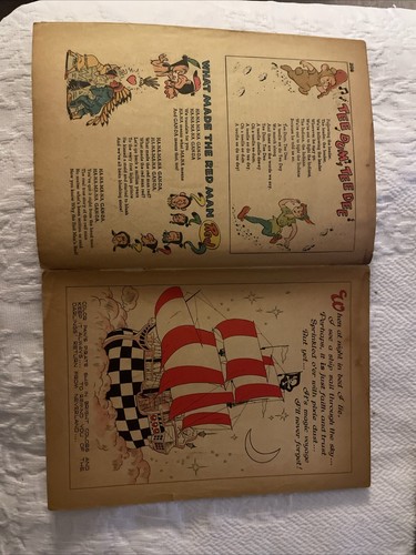 Dell comics WALT DISNEY'S PETER PAN TREASURE CHEST - 1952 movie tie-in - G/VG - Picture 4 of 4