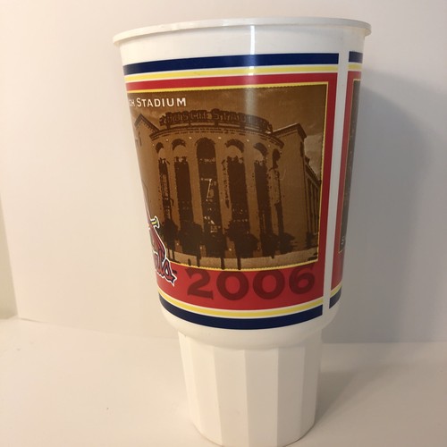 St. Louis Cardinals Plastikbecher Sportsmans Park Busch Stadium alt & neu MLB - Bild 2 von 6