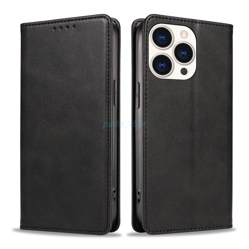 NEW HOT For iPhone 16 15 14 13 12 11 Pro Max Case Leather Wallet Flip Cover - Picture 7 of 13