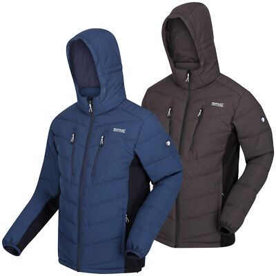 Regatta Mens Cranmore Jacket Insulated Quilted Coat Water Repellent  UK